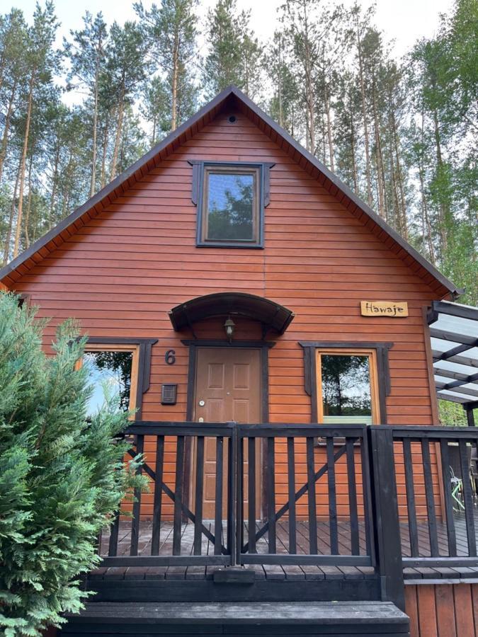 Domek Caloroczny Hawaje Nad Jeziorem Kazub Cieciorka Luaran gambar