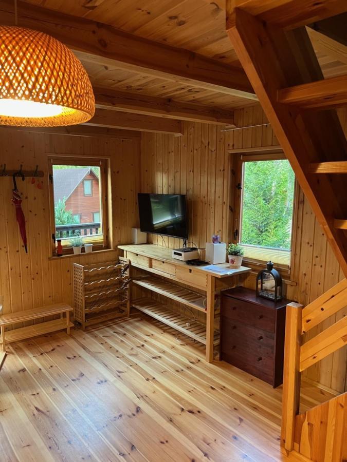 Domek Caloroczny Hawaje Nad Jeziorem Kazub Cieciorka Luaran gambar