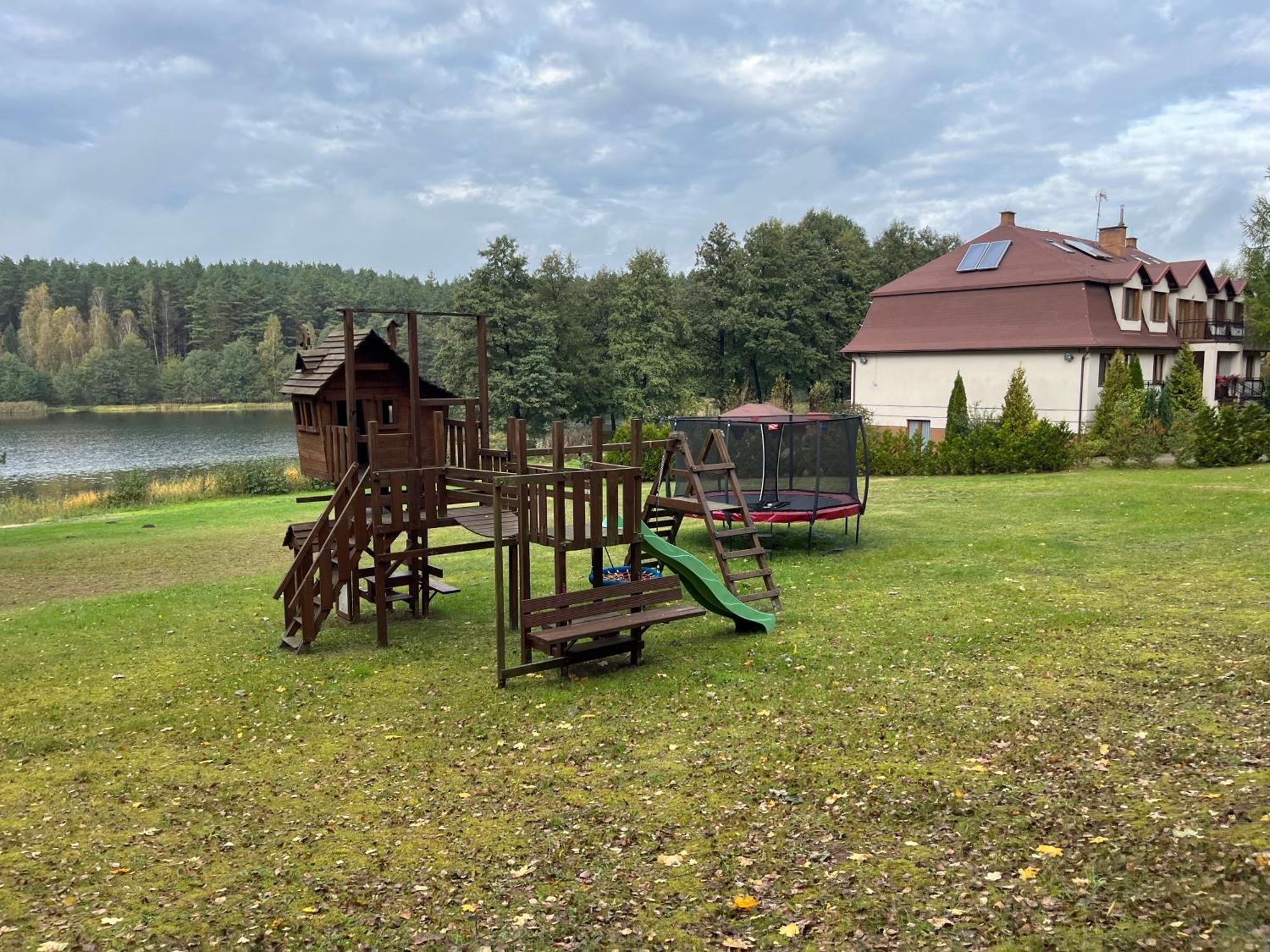Domek Caloroczny Hawaje Nad Jeziorem Kazub Cieciorka Luaran gambar