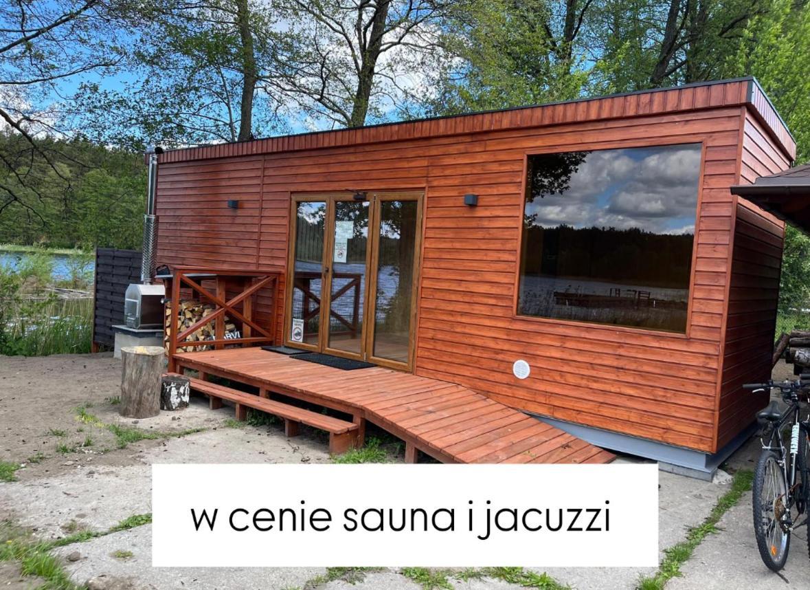 Domek Caloroczny Hawaje Nad Jeziorem Kazub Cieciorka Luaran gambar